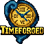 Timeforged incremental RPG Minecraft server logo